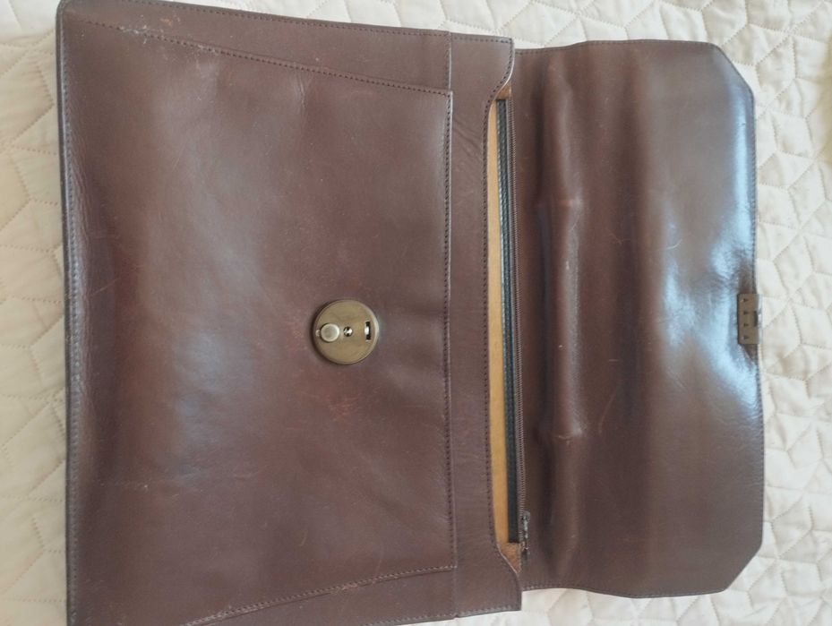 Мъжки чанти оригинал- 1 бр. естествена кожа