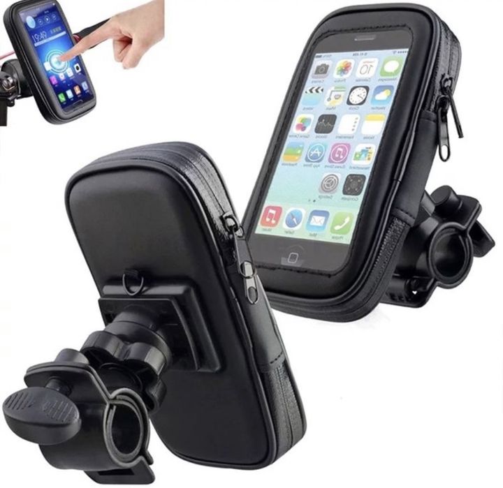 Suport Telefon Universal cu Husa Pentru Bicicleta Anti Apa / Praf