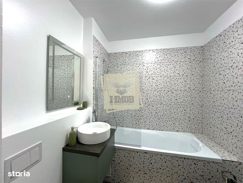 Garsoniera moderna 38 mp utili etajul 1 cu balcon in zona Ciresica