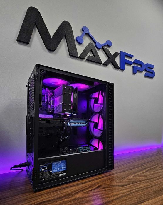 НОВО! RTX 5070, Ryzen 7 7800X3D, 32GB DDR5 Геймърски компютър