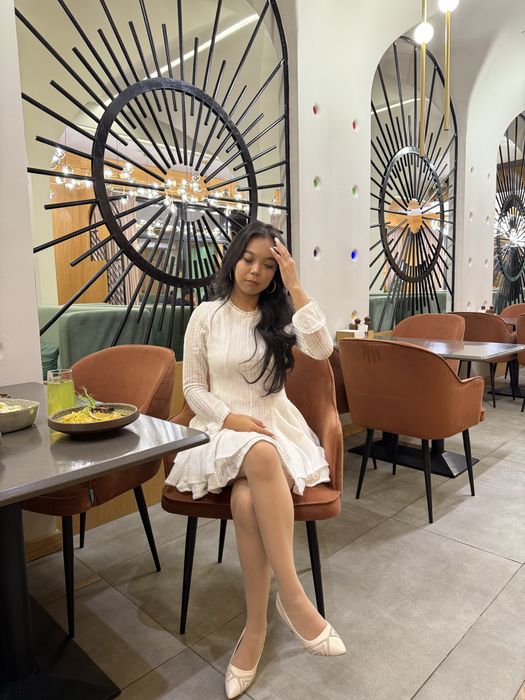 Ақ көйлек S ка размер