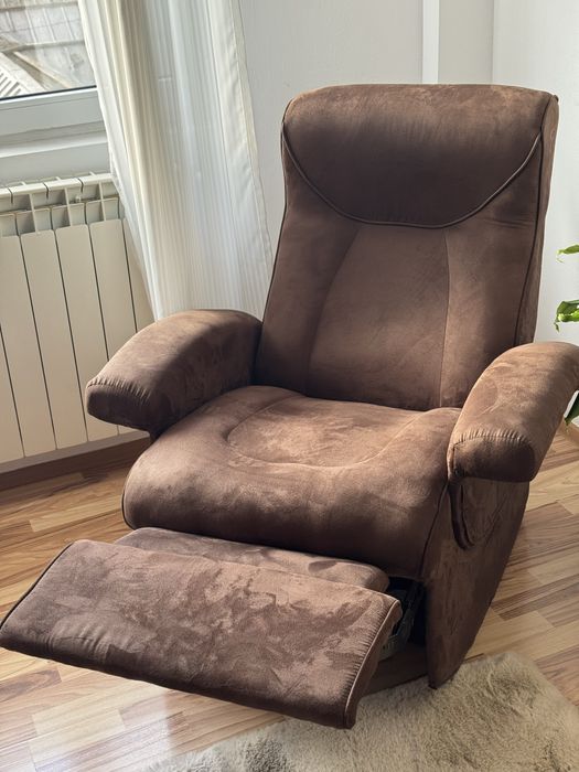 Fotoliu balansoar cu masaj si extensibil