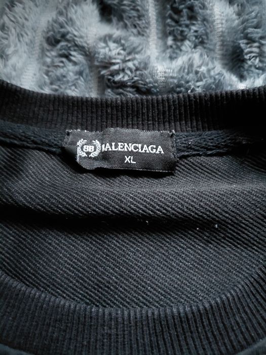 bluza balenciaga cu maneca lunga