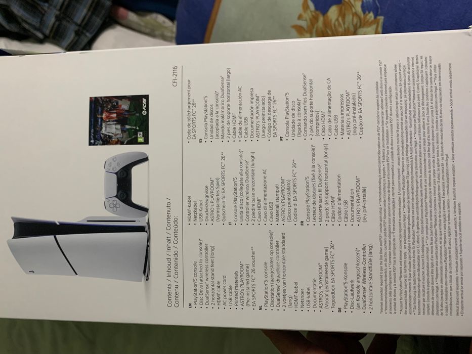 Playstation 5 SLIM+DISC CFI-2116F