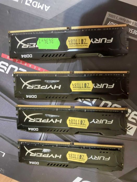 16GB DDR4 2400Mhz - Corsair Vengance, HyperX, G.Skill