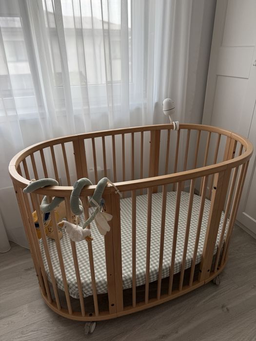 Patut Stokke Sleepi cu extensie 0-5 ani
