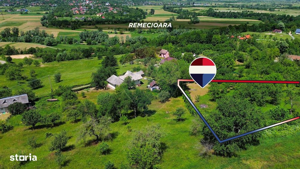 Teren intravilan generos 3.206 mp în Remecioara | Priveliste deosebita