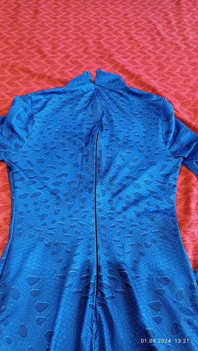 Costum dama Halloween Mistique, masca Halloween, bal mascat