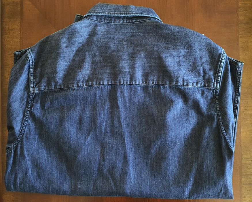 Camasa Denim HM Albastra S