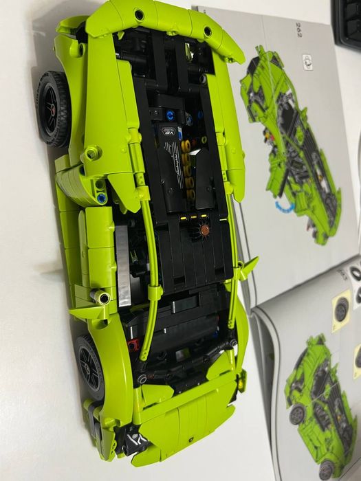 Lego Лего машина зеленая