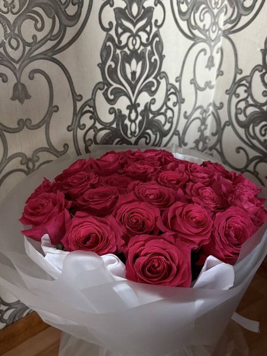Роза 25 штук 50см