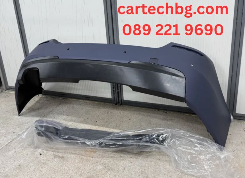 Задна Броня BMW БМВ F10 Ф10 – M-Tech М Техник – Грундирана НА СКЛАД!