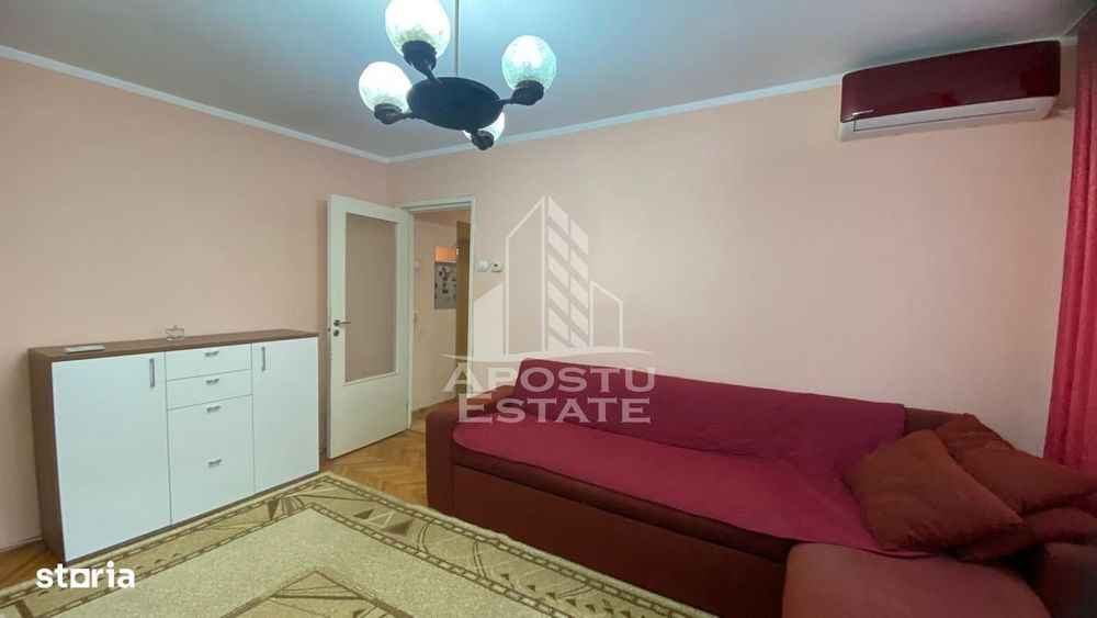 Apartament 2 camere, centrala proprie,semidecomandat, zona Dacia