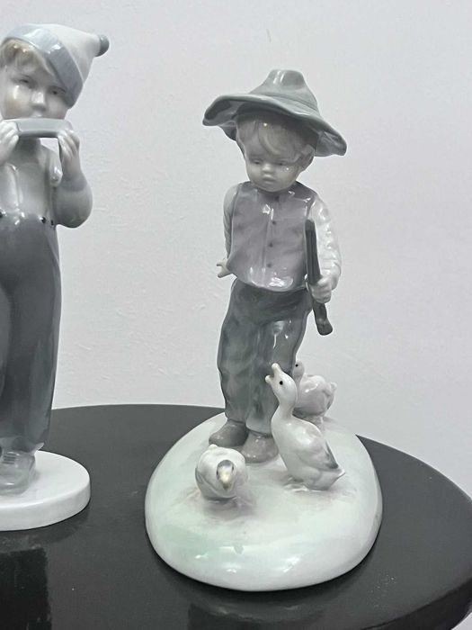 Set statuete bibelouri germane MO Metzler & Ortloff bibelou portelan