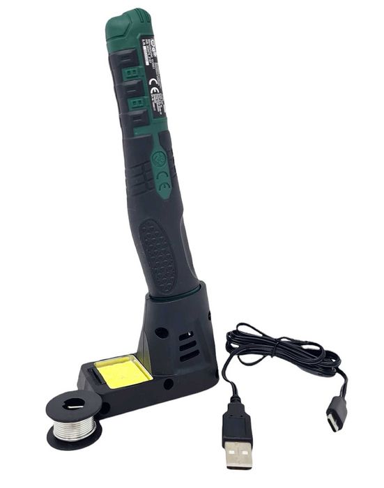 Set pistol de lipit letcon portabil, fara fir, cu acumulator, PARKSIDE