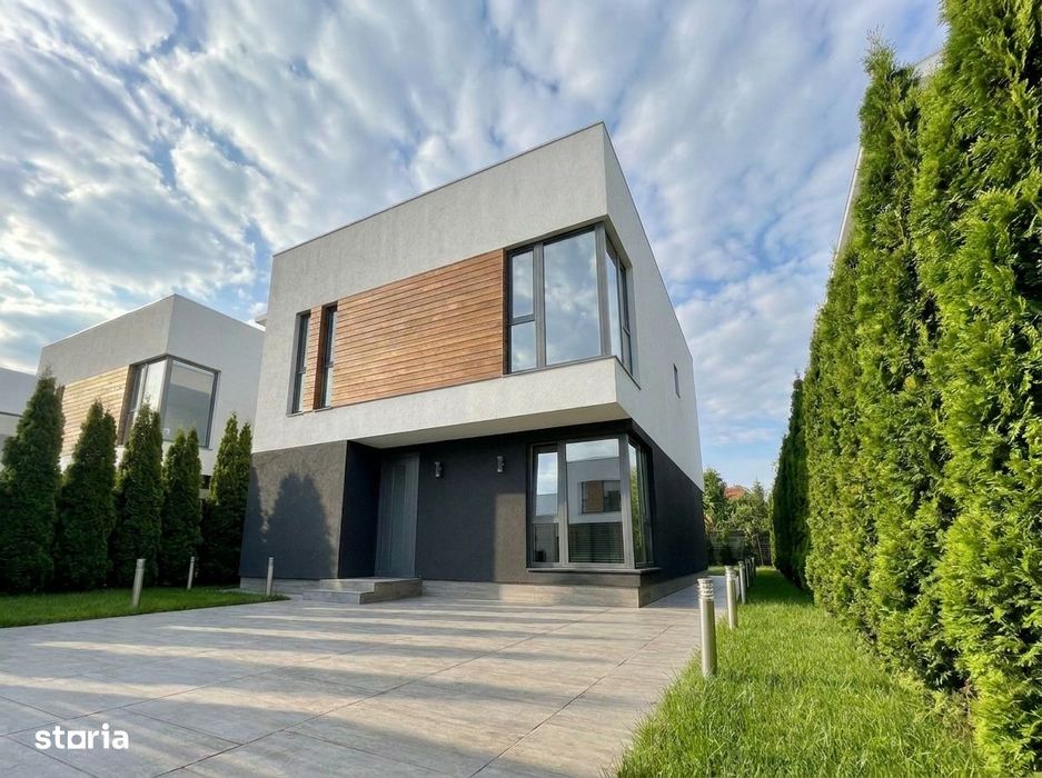 Ansamblu privat de case individuale, 5 camere, Toate utilitatile