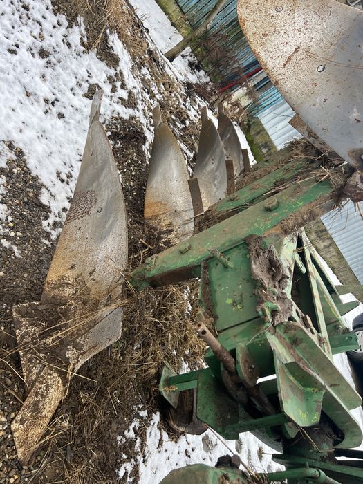 Fiat 450 DT 4x4 , plug 4 cormane si prasitoare romaneasca