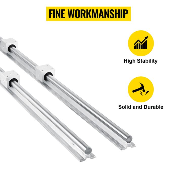 3 seturi sina ghidare SBR20 linear guide cu 4 rulmenti
