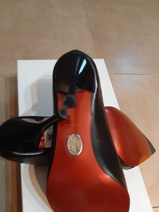 Луксозни Обувки“GiAnni”Италия,ЕСТЕСТВЕНА Кожа с красив дизайн!НОВИ!№36