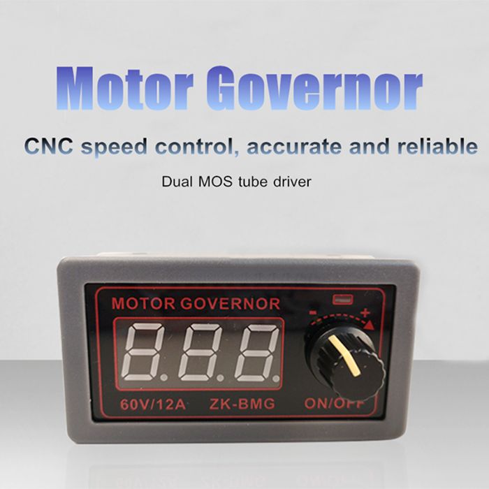 PWM DC 9-60V 12A putere 500W. Variator regulator de turatie! Nou!