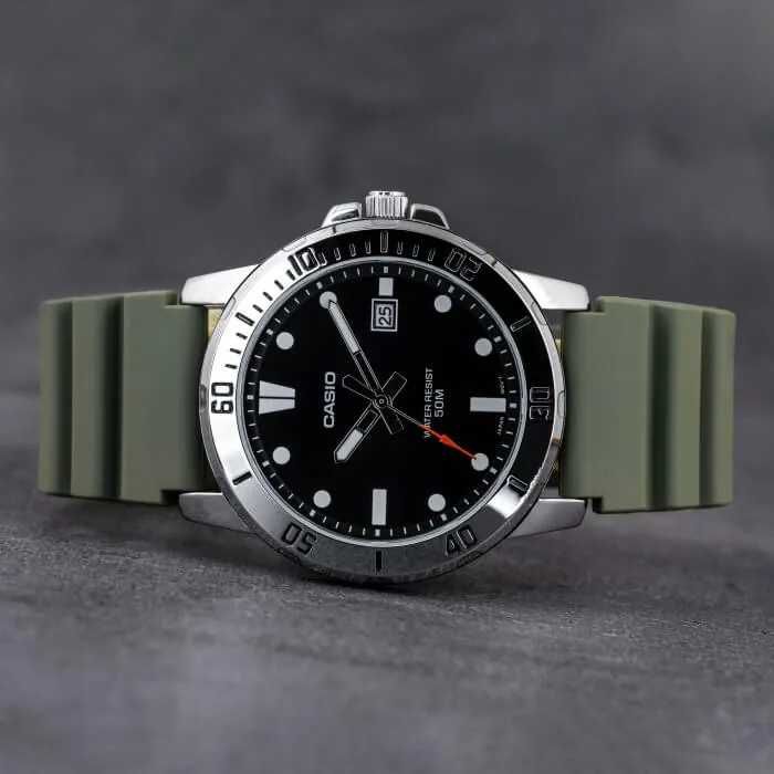 Нов часовник Casio Collection MTP-VD01-3EVUDF - гаранция