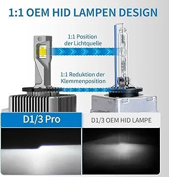 D3S 12V 35W 6500K Cool White D3S LED