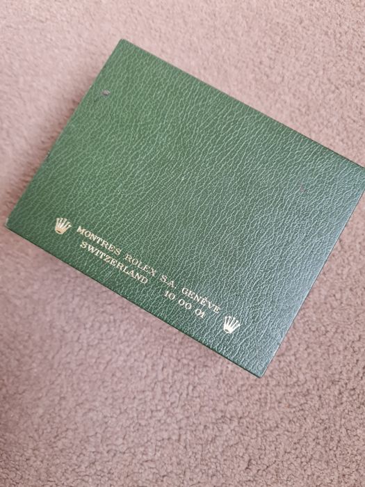 Cutie din lemn Rolex 1970 submariner