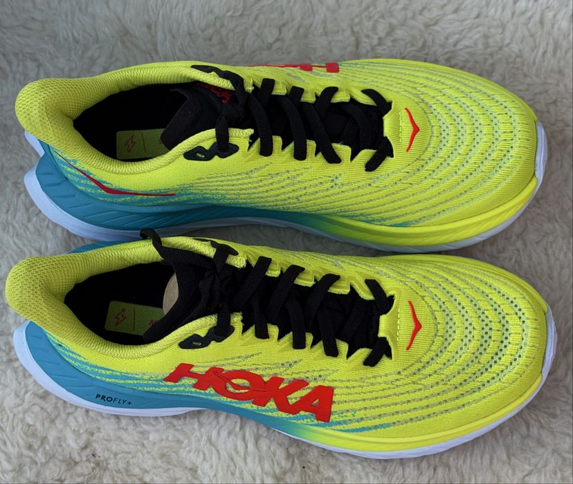 Hoka W Match 5 жестоки дамски сникърси наситени цветови нови 38 2/3