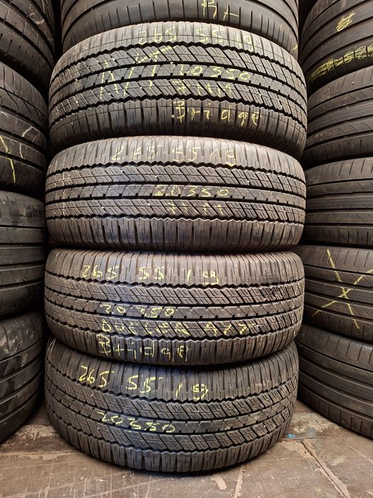 4 anvelope 265/55 R19 Bridgestone A/T profil 7mm