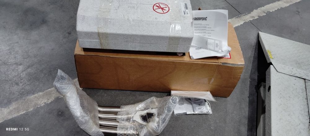 Akrapovic CB 650 f ,CBR 650 f   2014-2017