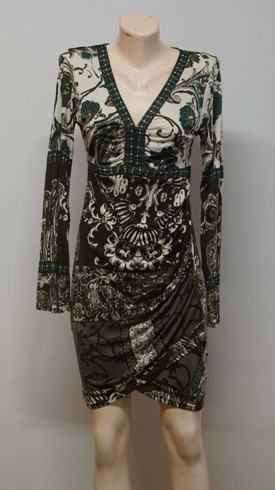 Rochie matase Hale Bob paisley marimea S