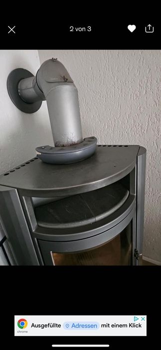 Soba pe lemne Tip Șemineu  6,5 KW