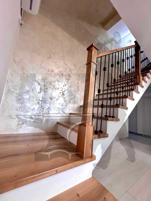 Scari interior + balustrada