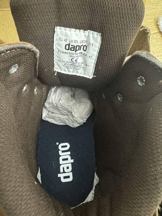 Ботинки рабочие safety Dapro