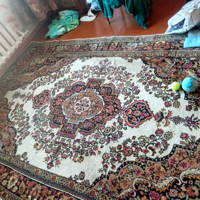 Ковер советский шерстяной