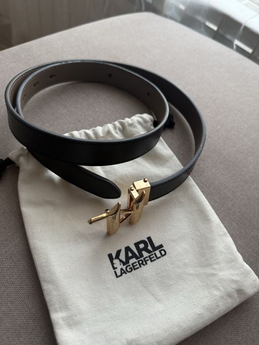 Кожен Колан Karl Lagerfeld