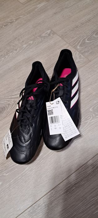 Ghete fotbal noi piele naturala Adidas Copa Pure.2FG 41 si 1/3