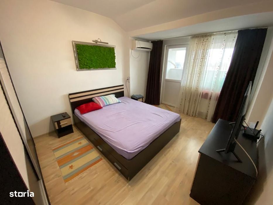 Apartament, 2 camere, mobilatutilat complet la 12 minute de metrou Rau