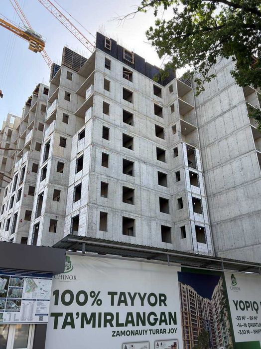 Jomiy Residence remontlari bilan