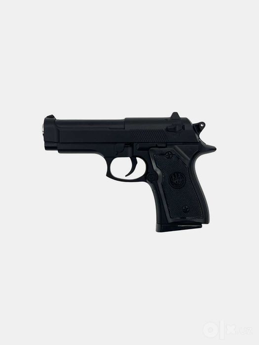 Игрушечный пистолет, металлический, с глушителем и пульками, VIOLENT