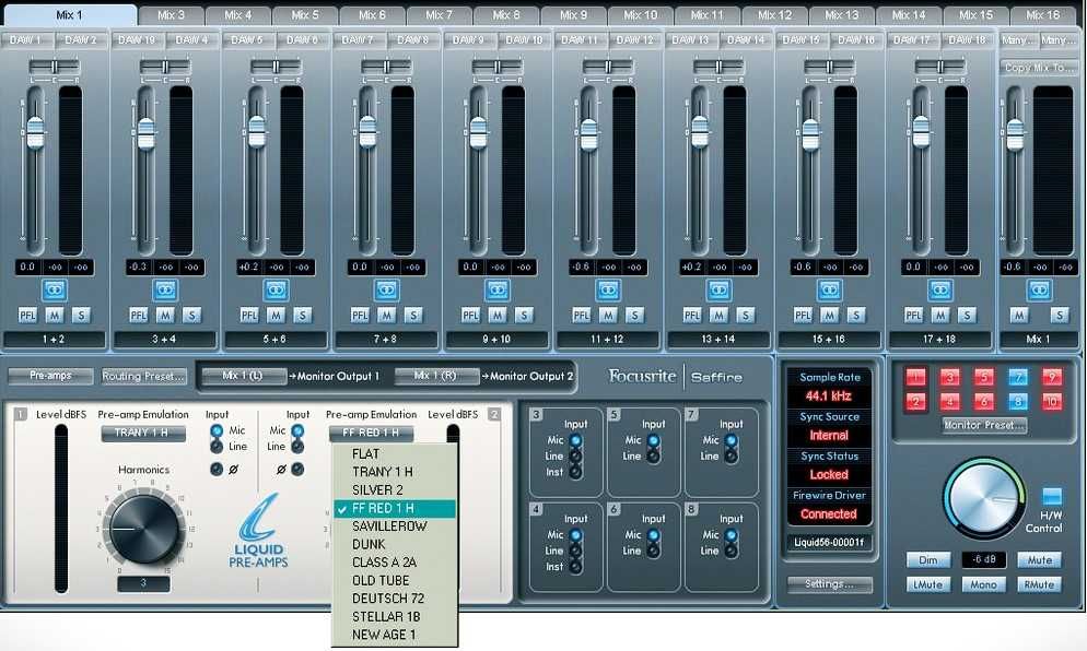 Focusrite Liquid Saffire 56 – професионален аудио интерфейс (като нов)