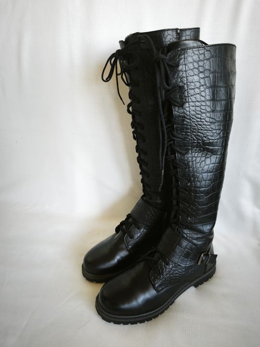 Ботуши естествена кожа, номер 39