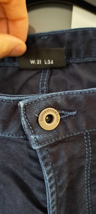Emporio Armani 31 slim fit stretch