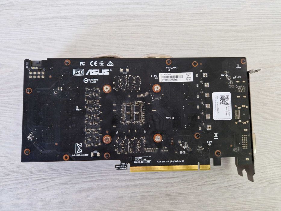 ASUS GTX 1660 Super 6GB Надежная видеокарта