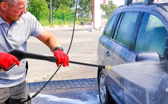 Пистолет за водоструйка с резервна дюза и допълнителен накрайник