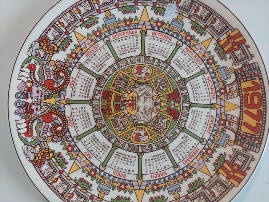 Farfurie vintage din ceramică din 1977