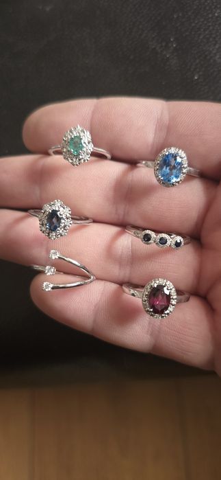 Inele 14k diamante naturale
