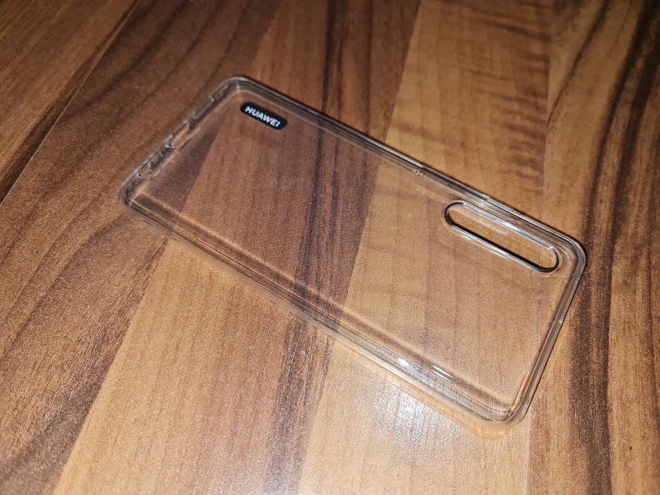 Husa silicon antisoc originala Huawei Clear Case P30