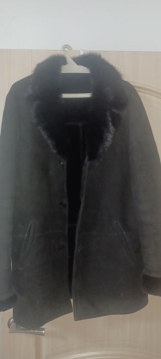 Дубленка, шапка, пальто