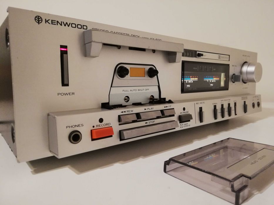 Stereo Cassette Deck KENWOOD model KX-600 - Vintage/Japan/RAR